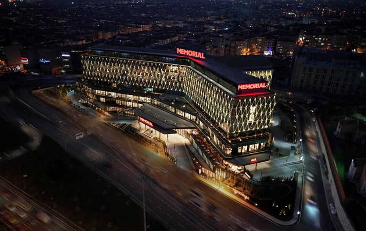 Memorial Bahçelievler Hospital, Istanbul — exterior view